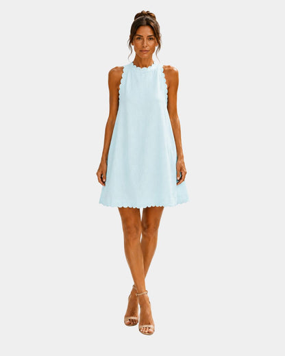 Agneline | Robe Courte Minimaliste