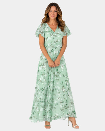 Camélia | Robe Glamoureuse Flatteuse pour le Ventre