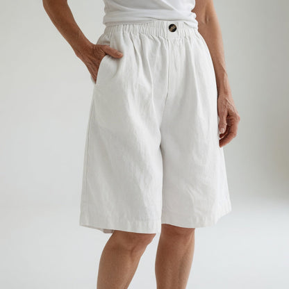 Wandeline™ | Short large taille élastique confort estival naturel