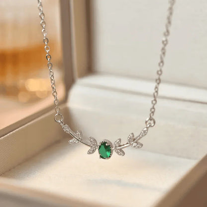 Émilie | Collier Émeraude